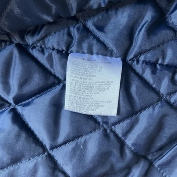 Vintage 90s Outbrook Barn Chore Denim Coat Outdoors Plaid Lined Workwear Medium - Picture 7 of 12